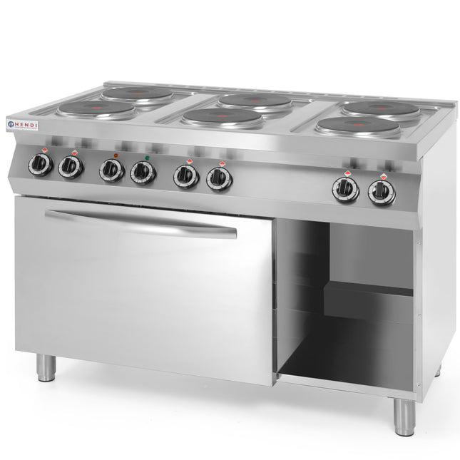 Hendi Electric kitchen 6 x 2.6kW with oven GN1/1 3kW 120cm