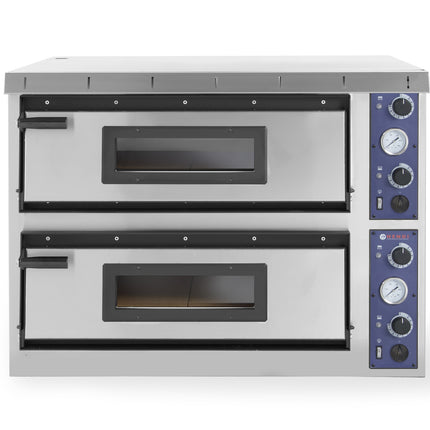 Electric pizza oven dual-chamber XL PLUS 44 12kW 8 pizza wed. 35cm