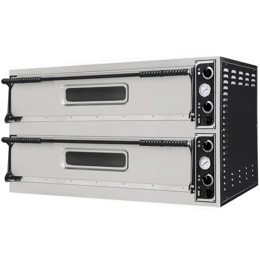 Prismafood Double Pizza stove Slim Line 2x3 pizza 6000W
