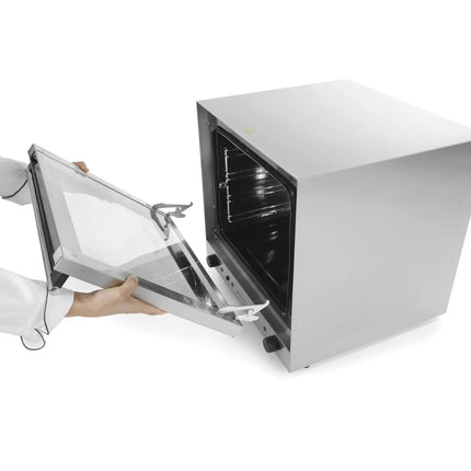 Convection furnace with H90S moisturizing on 4 sheets 438x315mm Hendi 227077