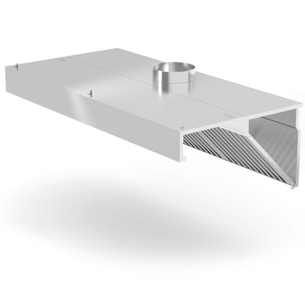 Hendi Wall panel with maze filters and LED lighting 100x70x45 cm