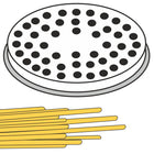 Hendi BIGOLI pasta threads finish with a thread of 22 holes wed. 3 mm MPF2.5/4
