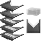 Hendi Replacement cutting discs for mandoline vegetable slicer type V - set of 5 pcs.