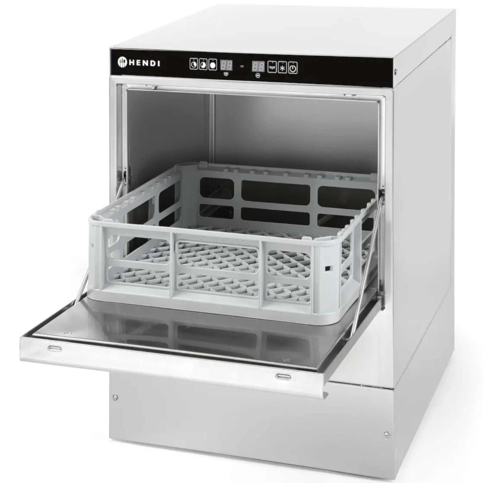 Hendi Bar glass dishwasher + dispenser + pump basket 40x40cm 230V 3 PROGRAMS – image 3