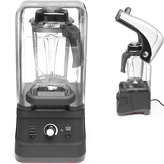 Hendi Bartending bar blender with a noise-cancelling housing, BPA-free jug, 2.5 l, 1680 W