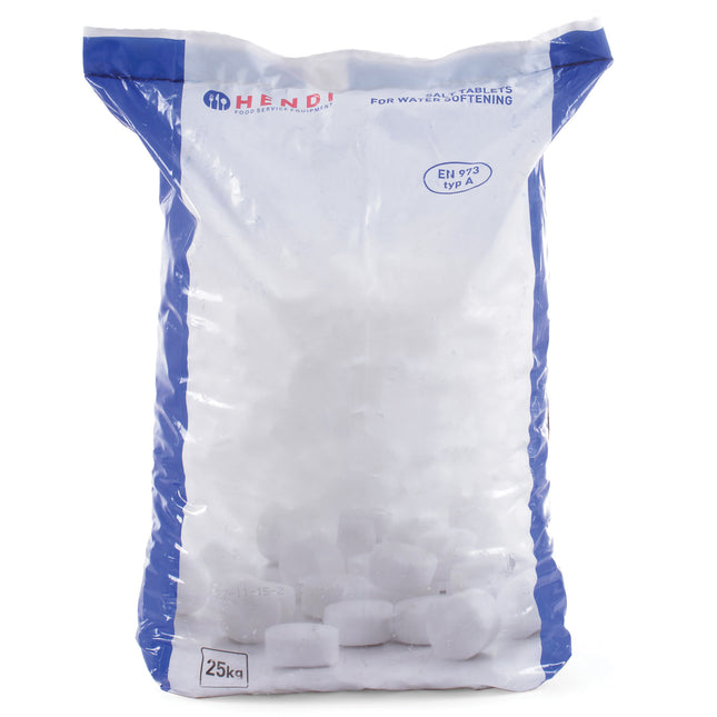 Salt NaCl salt for water de-killer 25Kg - Hendi 231265
