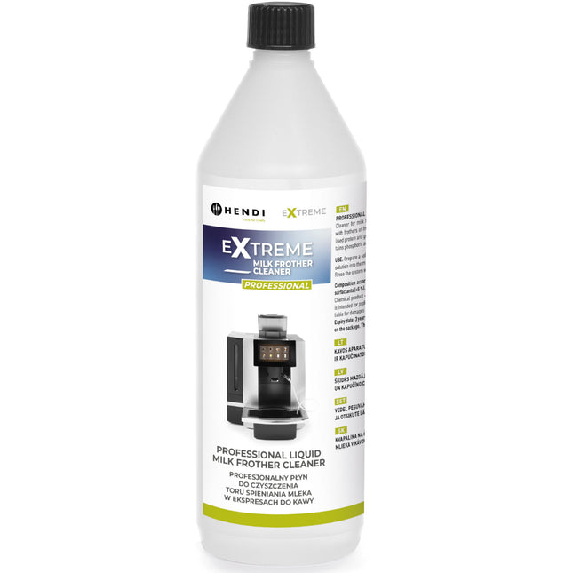 Cleaning fluid for milk foaming in 1L coffee machines - Hendi 231296