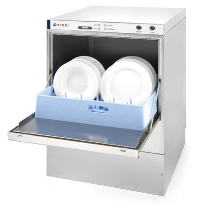 Hendi Bar dishwasher fast and economical + basket dispenser 50x50cm 400V – image 2