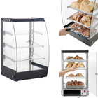 Hendi Neutral self-service display cabinet for presenting and serving food, LED, width 415mm