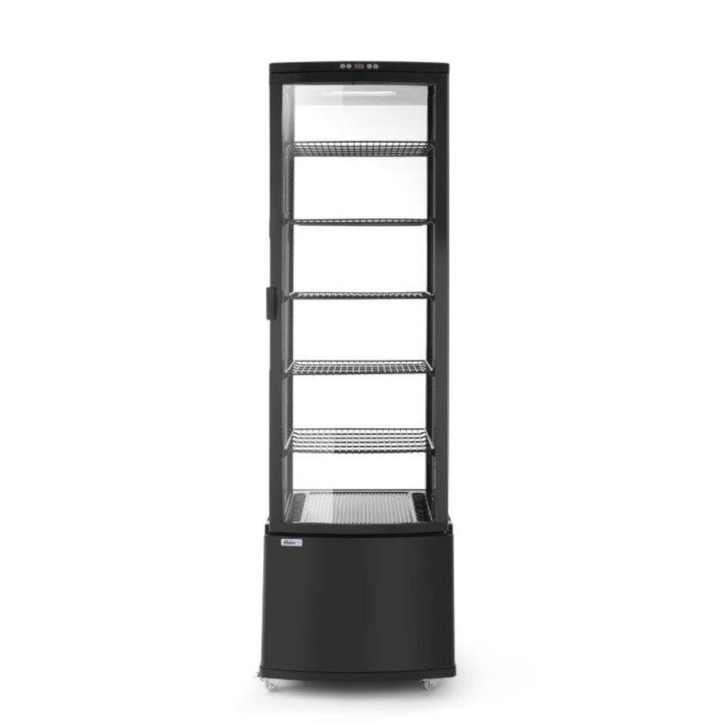 ARKTIC Refrigerated confectionery display cabinet on wheels, 5 shelves, 270L LED - black (AFTER RETURN) – image 3