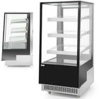 ARKTIC Refrigerated display cabinet with glass, 3 shelves, 300 l, 480 W