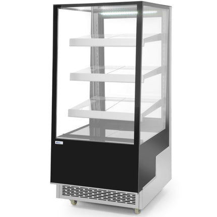 ARKTIC Refrigerated display cabinet with glass, 3 shelves, 300 l, 480 W – image 2