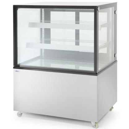ARKTIC Refrigerated glass display cabinet, 2 shelves, 300 l, 480 W