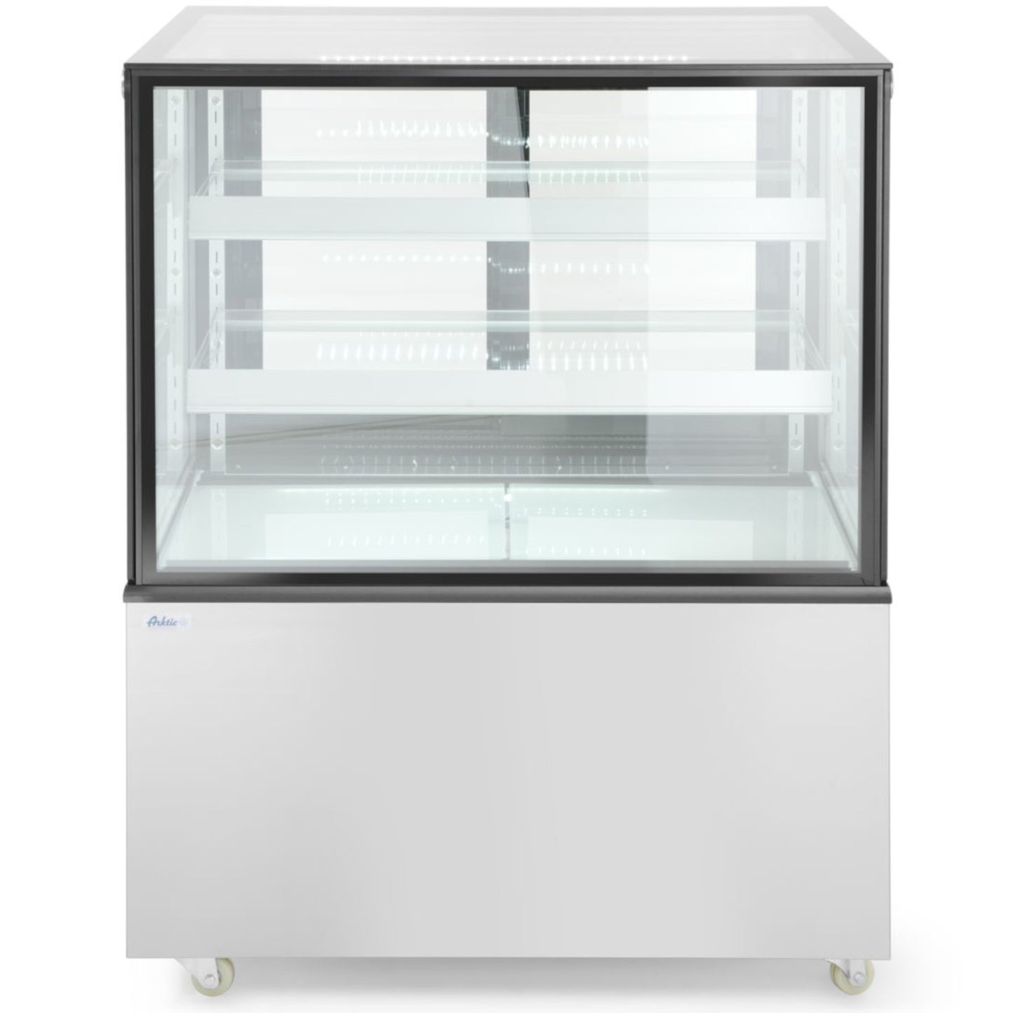 ARKTIC Refrigerated glass display cabinet, 2 shelves, 300 l, 480 W – image 2