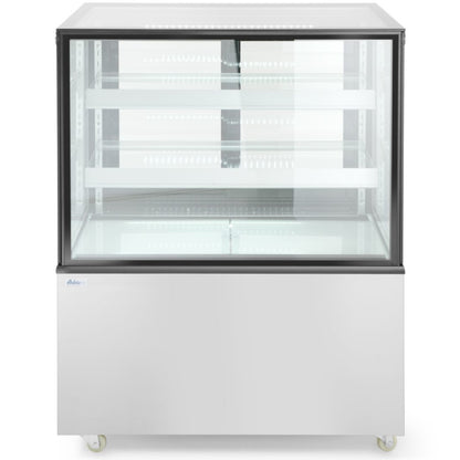 ARKTIC Refrigerated glass display cabinet, 2 shelves, 300 l, 480 W – image 2