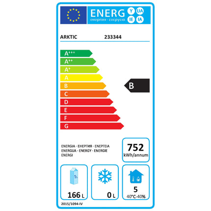 Kitchen Line Refrigeration Table with worktop width 120cm -2/+8deg C - Hendi 233344