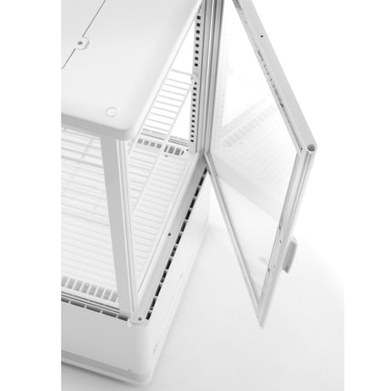 Refrigeration site glazed adjustable 58L 2 shelves white ARCTIC Hendi 233610