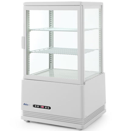 Refrigeration site glazed adjustable 58L 2 shelves white ARCTIC Hendi 233610