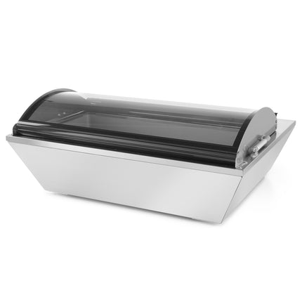 ARKTIC Adjustable refrigerated salad display with lifting lid 8x GN 1/6 67L Hendi 233672 – image 2