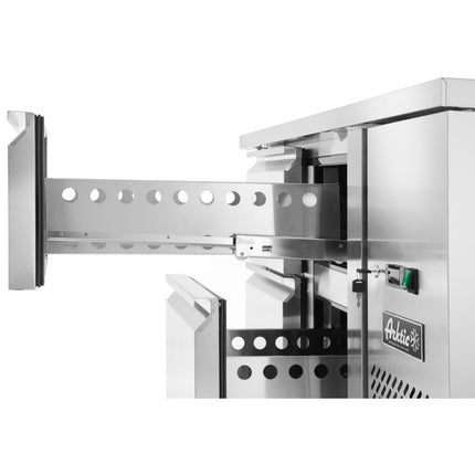 ARKTIC Refrigeration table with 4 drawers and side unit stainless Profi Line 280 l – image 7
