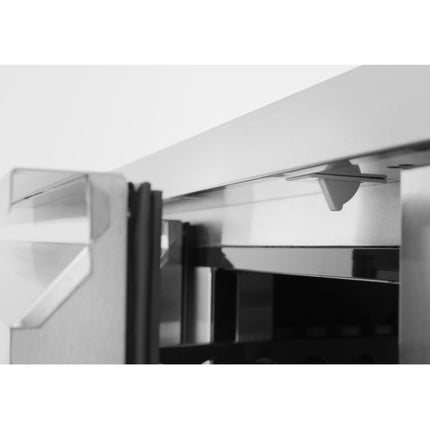 ARKTIC Refrigeration table with 4 drawers and side unit stainless Profi Line 280 l – image 8