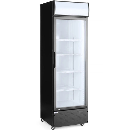 ARKTIC Refrigerated cabinet website with 360L illuminated advertising panel
