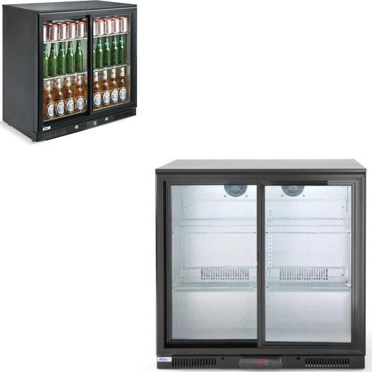 ARKTIC Beverage refrigerator 2-door wide 90cm 228L