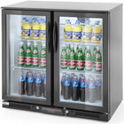 ARKTIC Refrigerator bar refrigerator for drinks 2-door 4 shelves 215 W 180 L