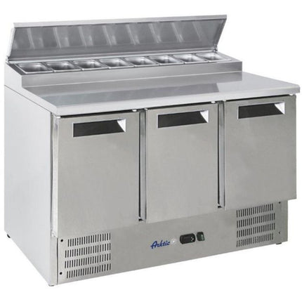 ARKTIC 3-door salad table with overlay for 8x GN1/6 368 l – image 2