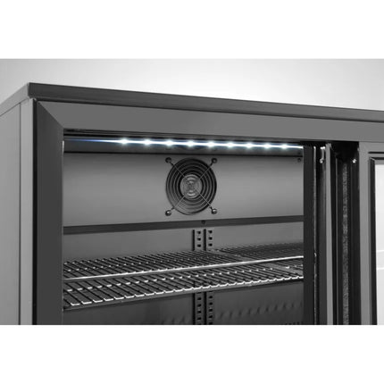 ARKTIC Bar refrigerator with 2 sliding doors LED 158 l 160 W 90x52x87 cm – image 3