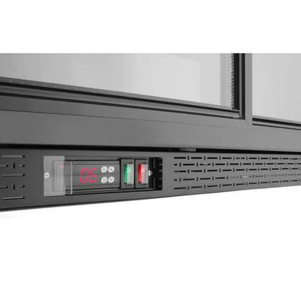 ARKTIC Bar refrigerator with 2 sliding doors LED 158 l 160 W 90x52x87 cm – image 5