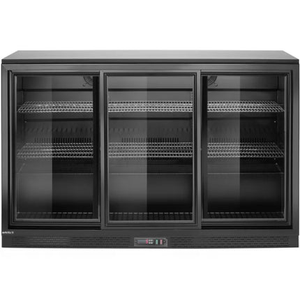 ARKTIC Bar refrigerator with 3 sliding doors LED 308 l 160 W 135x52x87 cm – image 2