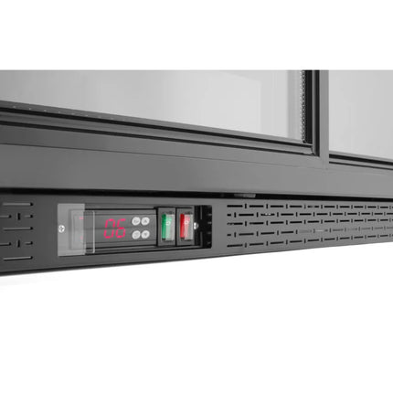 ARKTIC Bar refrigerator with 3 sliding doors LED 308 l 160 W 135x52x87 cm – image 6