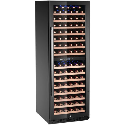 ARKTIC 2-zone wine cooler refrigerator for 131 bottles, 418 l, 680x595x1760 mm