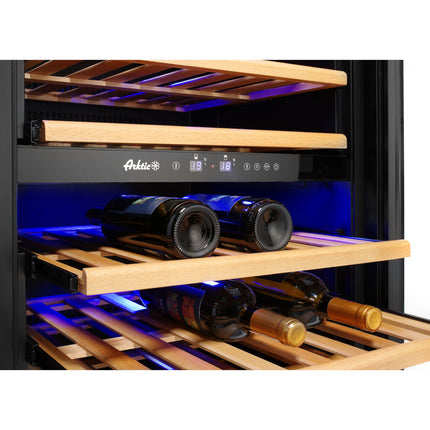 ARKTIC Refrigerator for wine bizone for 72 bottles 232 l 110 W – image 8