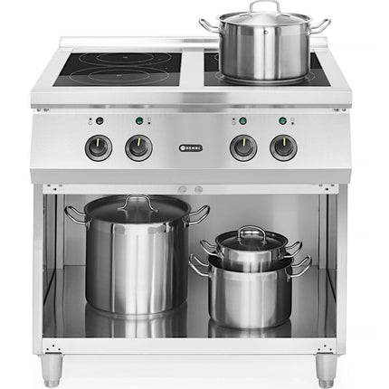 Hendi Electric induction kitchen 4-burner freestanding 400 V 17000 W – image 4