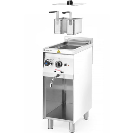Hendi Device for cooking pasta, dumplings, vegetables, free-standing, 2 baskets, 10 l, 3500 W – image 3