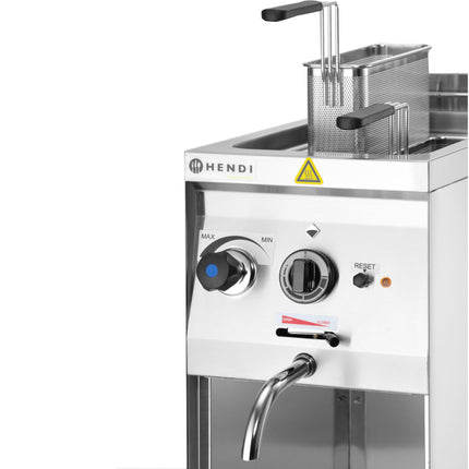 Hendi Device for cooking pasta, dumplings, vegetables, free-standing, 2 baskets, 10 l, 3500 W – image 6