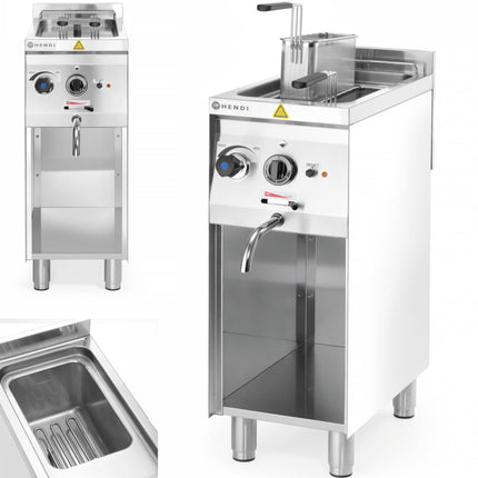 Hendi Device for cooking pasta, dumplings, vegetables, free-standing, 2 baskets, 10 l, 3500 W