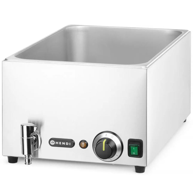 Hendi Bemar adjustable electric water for GN1/1 150mm with tap
