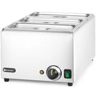 Hendi Bain-marie food warmer 3x GN 1/3 100 mm with lids 1000 W