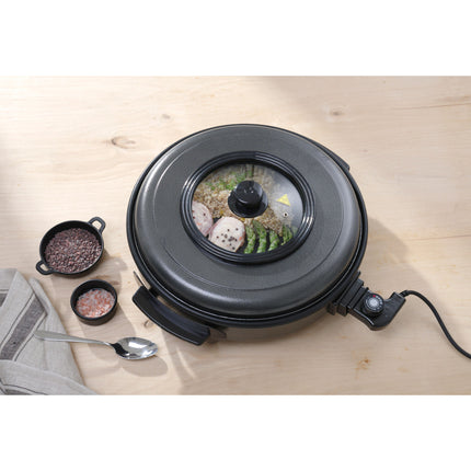 Electric frying and baking pan 55cm 1600W - Hendi 239605