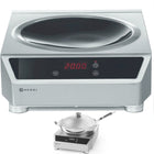 Induction Wok Induction stove Profi Line 3500W - Hendi 239766