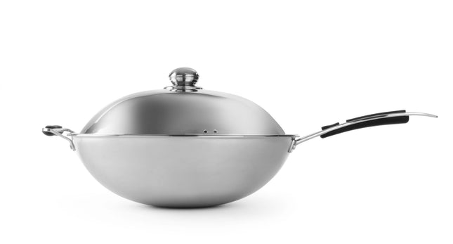 Induction WOK pan for induction woof 36cm - Hendi 239773
