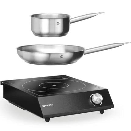 Hendi Cooking set portable induction cooker saucepan frying pan 3500 W – image 10