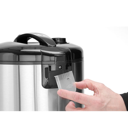 Electric rice cooking pot with steam cooking function 1.8L 700W - Hendi 240410