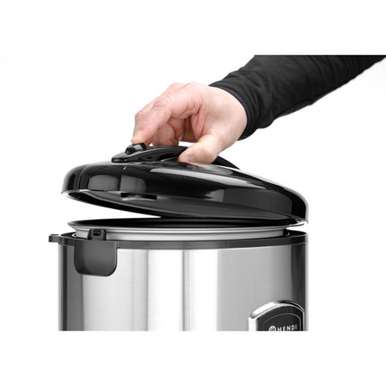 Electric rice cooking pot with steam cooking function 1.8L 700W - Hendi 240410