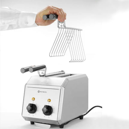 Toaster sandwich with a timer double 1200W-Hendi 261163