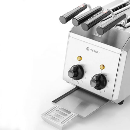 Toaster sandwich with a timer double 1200W-Hendi 261163
