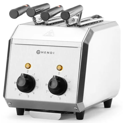 Toaster sandwich with a timer double 1200W-Hendi 261163